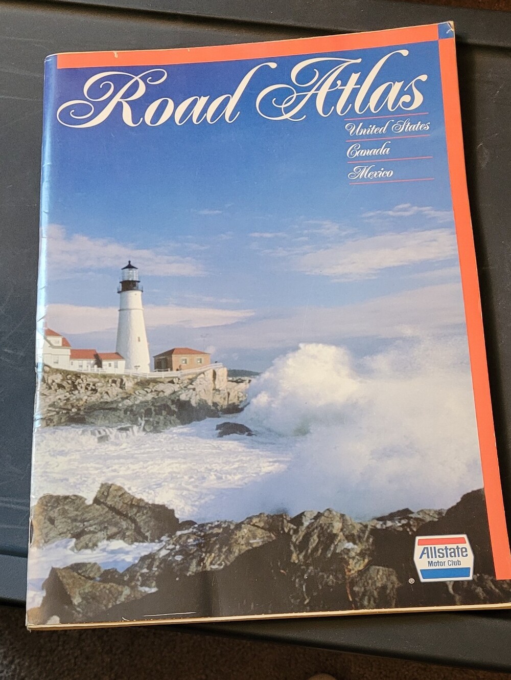 Allstate Road Atlas - Blue & Orange Cover